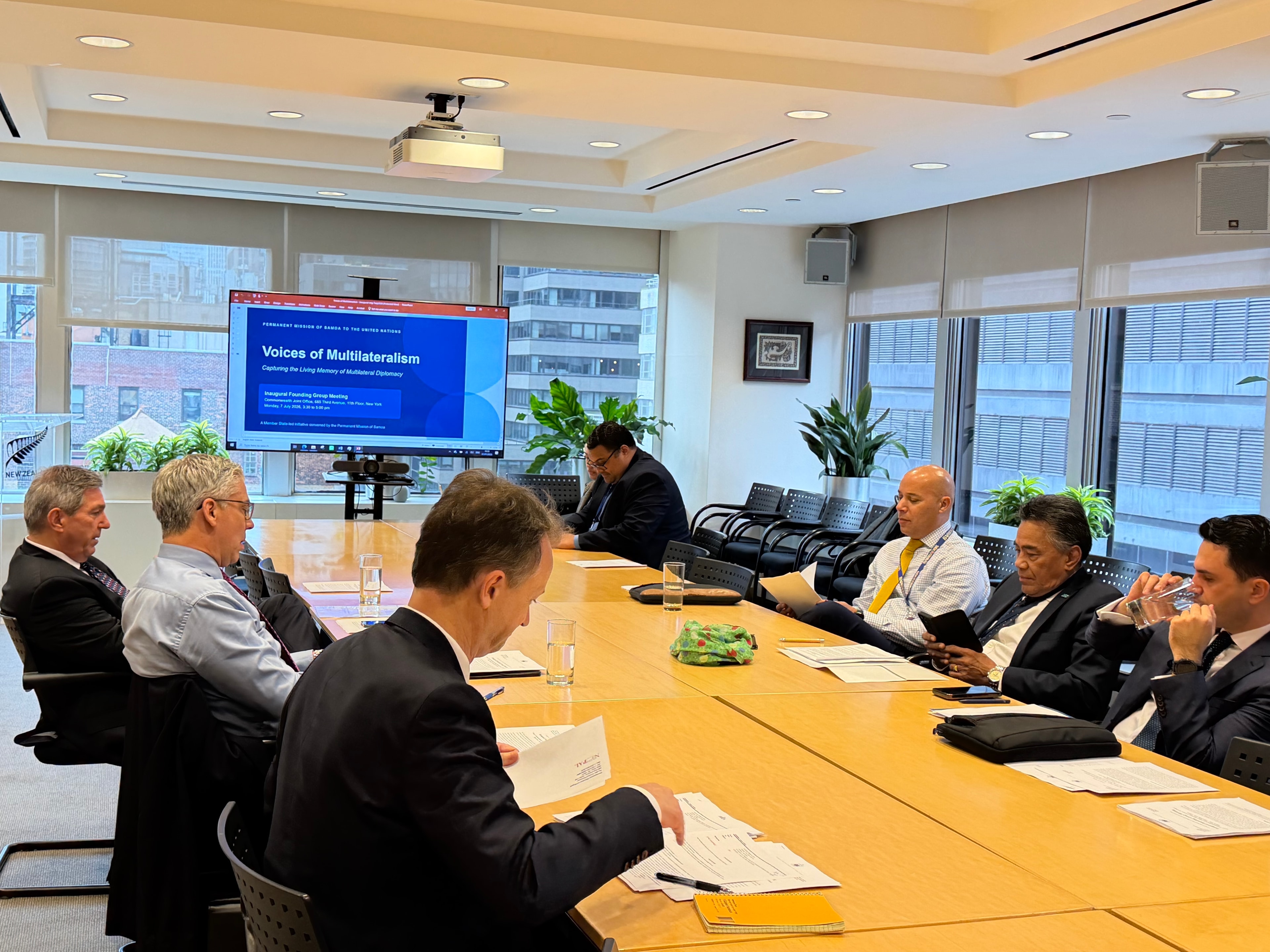 Inaugural Founding Group Meeting — Voices of Multilateralism presentation