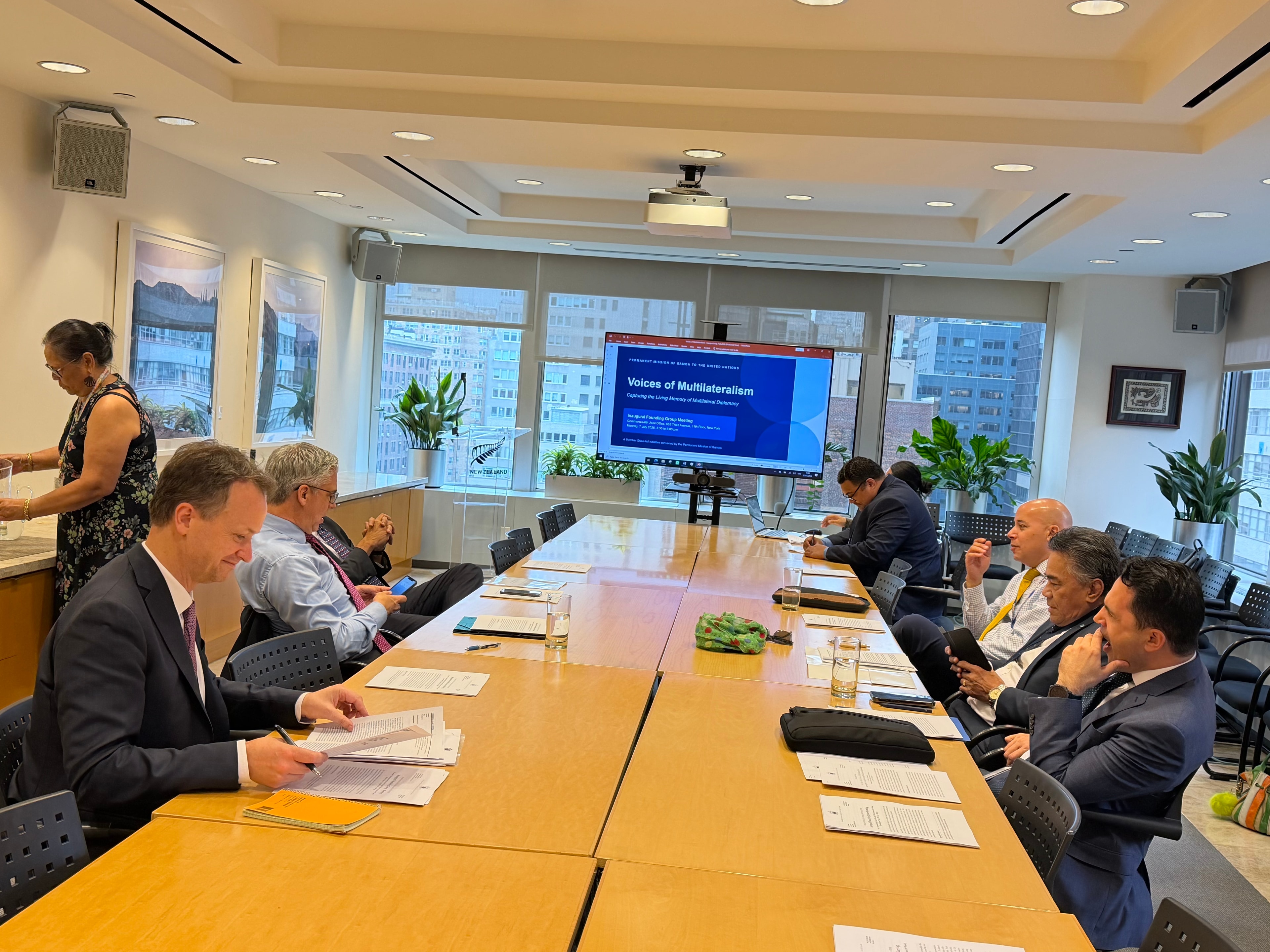 Founding meeting of Voices of Multilateralism, 7 July 2026